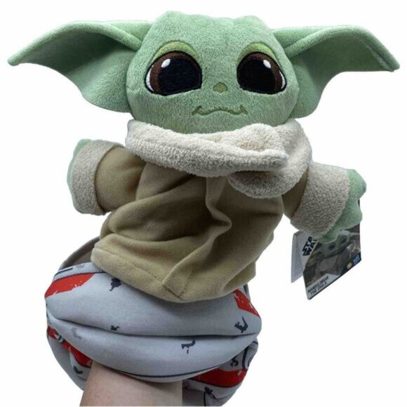 Star Wars The Bounty Collection Plush Baby Yoda Puppet Stuffed Animal Toy 10” - Picture 7 of 11